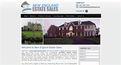 Desktop Screenshot of newenglandestatesales.net